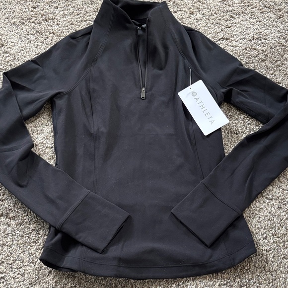 Athleta Tops - Athleta Salutation Half-Zip size XS NWT